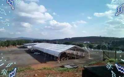 Galpão duas águas em Santa Catarina