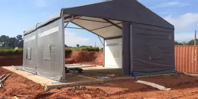 Galeria galpões para canteiro de obras