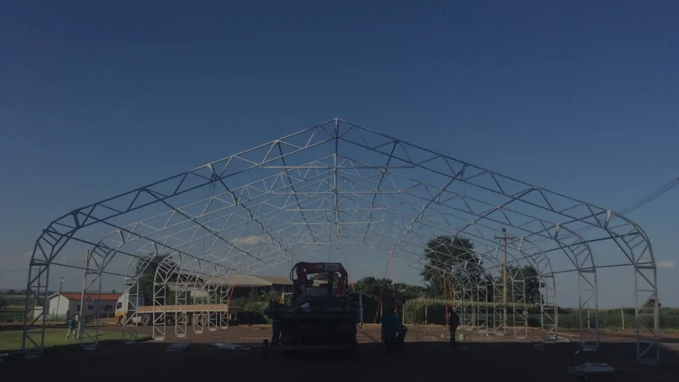 Cobertura para galpão